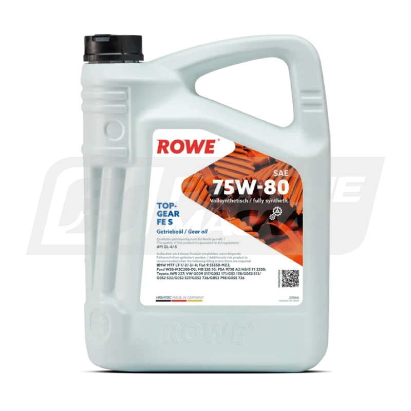 ROWE Hightec Topgear FE S 75W80, 5л 25066005099